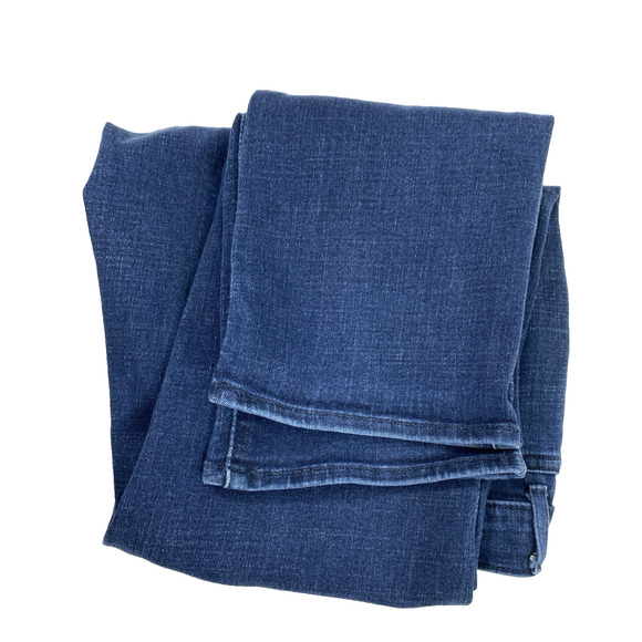 Levi Strauss Jeans Womens Size 32 Classic Straight Dark Wash Denim Stretch - Picture 12 of 12